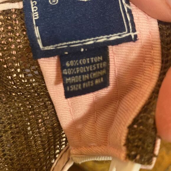 AST Dew Tour Vintage Trucker Hat Pink Floral Pattern Distressed Bill Adjustable - Picture 9 of 10